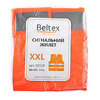 BELTEX Сигнальний жилет, XXL,оранж.