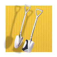 Креативна десертна ложка лопата