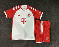 Форма бело красная футбольная Бавария 2023-2024 Adidas Bayern Munchen Home Authentic Set