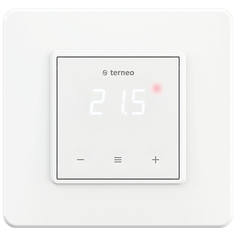 Програмований терморегулятор для теплої підлоги Terneo S (белый)