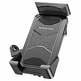 Тримач для мобільного BOROFONE BH79 Guide motorcycle mirror holder Black, фото 2