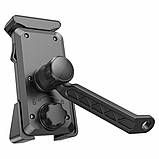 Тримач для мобільного BOROFONE BH79 Guide motorcycle mirror holder Black, фото 3