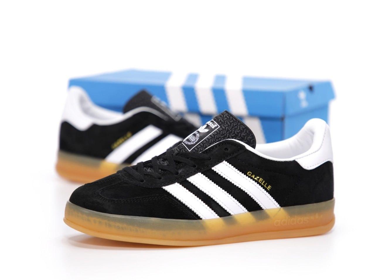 Чоловічі чорні Кросівки Adidas Gazelle Indoor