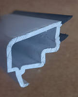 Штапик для пластиковых окон .под стеклопакет 24 мм белый