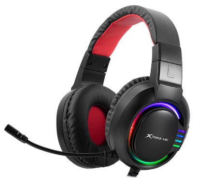 Ігрові навушники XTRIKE ME Gaming GH-405 з мікрофоном і підсвіткою дротові