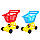 Візок для супермаркету дитячий 4227 "Технок", 2 кольори, фото 4