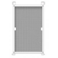 Москитная сетка Термопласт профиль 10х20мм для металлопластикового окна на карманах, белая (1 кв. метр)