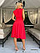 Розмір L | Жіноче плаття, супер-софт, червоне, фото 5