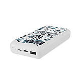 Зовнішній акумулятор Mibrand "4.5.0" 20000mAh 20W Snow leopard, фото 4