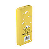 Зовнішній акумулятор Mibrand Mriya 20000mAh 20W Yellow, фото 3