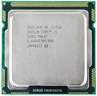 Процессор s1156 Intel Core i5-750 2.6-3.2GHz 4/4 8MB DDR3 1066-1333 95W бу