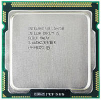 Процесор s1156 Intel Core i5-750 2.6-3.2GHz 4/4 8MB DDR3 1066-1333 95W б/в