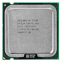 Процесор s775 Intel Core 2 Duo E7500 2.93GHz 2яд. 3MB FSB 1066MHz 65W б/в