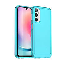 Чохол для смартфона Cosmic Clear Color 2 mm for Samsung Galaxy A24 4G Transparent Blue