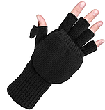 Рукавички з відкидною рукавичкою Thinsulate Mil-tec black 12545002.solve, фото 5