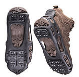 Льодоходи-Льодоступи "Boot spikes overshoe" Антиковзні накладки на взуття Mil-Tec 12923002.solve, фото 4