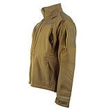 Куртка Soft Shell вітро-волого непроникна  Mil-Tec scu14 Coyote 10859005.solve, фото 3