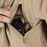 Куртка Soft Shell вітро-волого непроникна  Mil-Tec scu14 Coyote 10859005.solve, фото 7