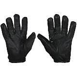 Рукавички шкіряні з кевларовою підкладкою Mil-Tec Aramid Gloves Чорні 12503002.solve, фото 3