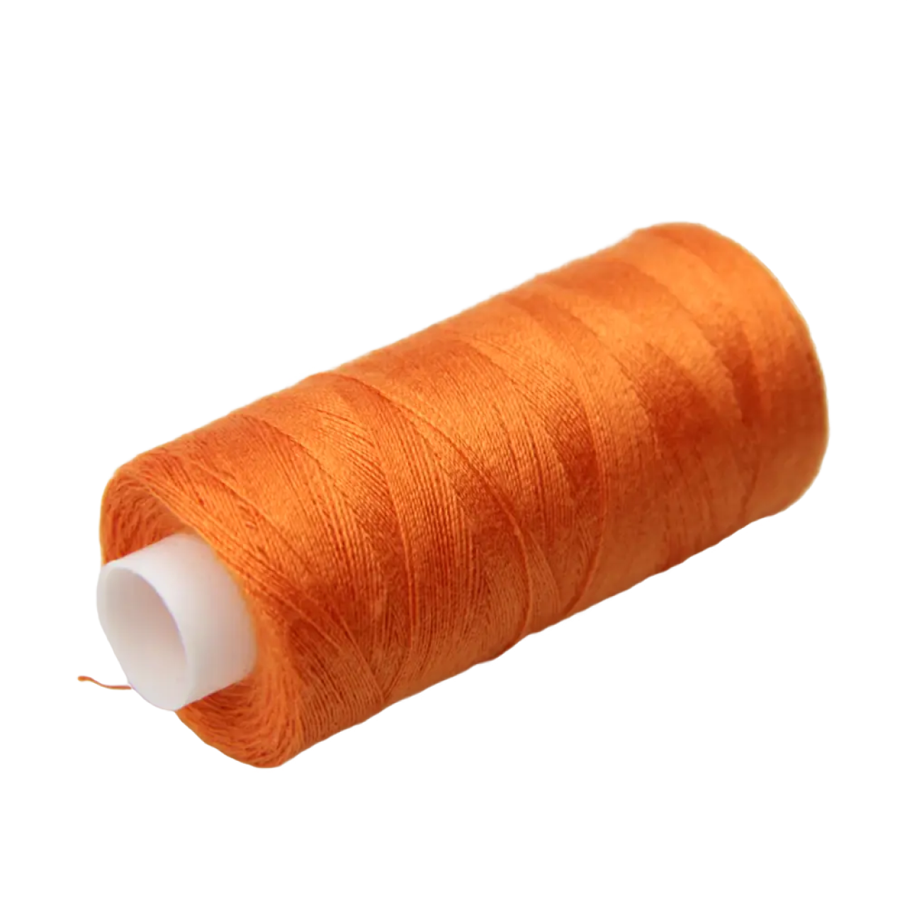 Нитки швейні 40/2 Kiwi 400 ярдів, тон 145 помаранчевий, фото 1