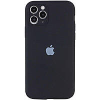 Чохол для смартфона Silicone Full Case AA Camera Protect for Apple iPhone 12 Pro 14,Black