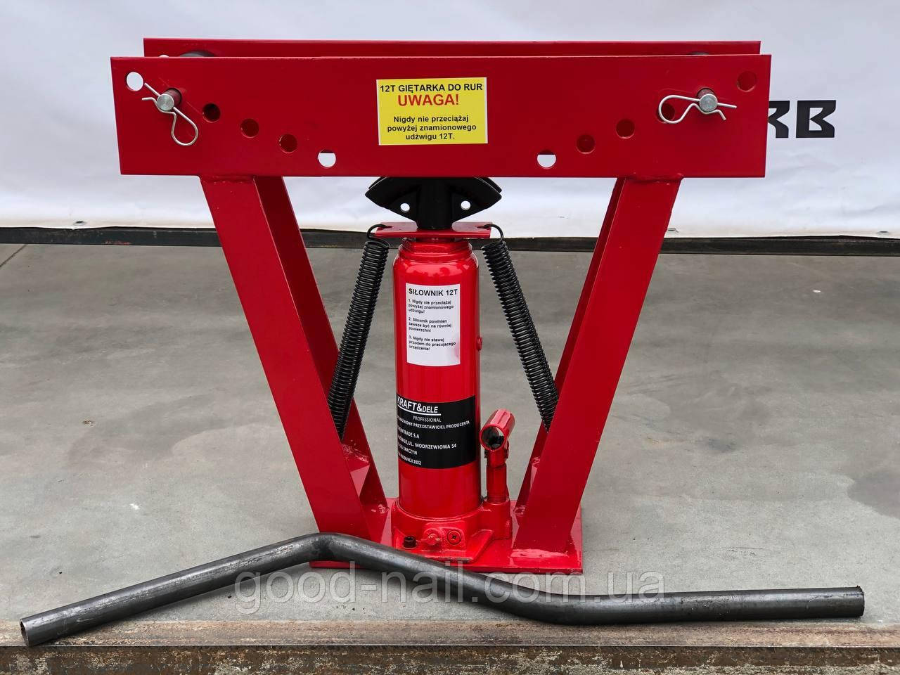 Трубогиб 12т Kraft & Dele KD338, фото 1