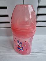 Пляшка для годування Dodie Anti-Colic Initiation+ Pink Doll, 150 мл, від 0 до 6 місяців