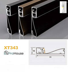 Алюмінієвий плінтус XT343