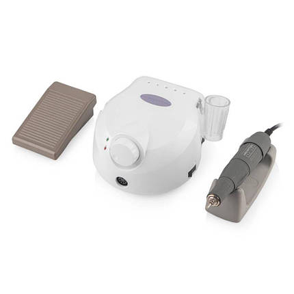 Фрезер для манікюру та педикюру KRYPTON XPS-400 WHITE/PURPLE на 65W 40000 об., фото 1