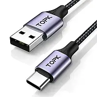 Lightning КАБЕЛЬ ЗАРЯДКИ И СИНХРОНИЗАЦИИ TOPK AN10,