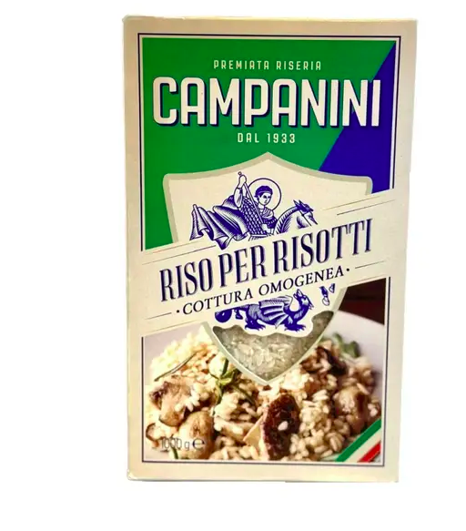 Рис Campanini Riso Per Risotti, для ризото 1 кг., фото 1