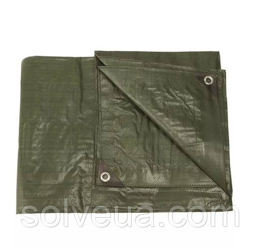 Тент універсальний тактичний Mil-Tec Tarpaulin 285 x 500 см Olive (14241201).solve, фото 1