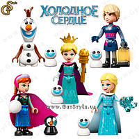 Набір фігурок Холодне серце Frozen Set 5 шт.