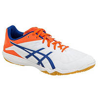 Кроссовки для настольного тенниса Asics Attack Dominate FF (White x Asics Blue)