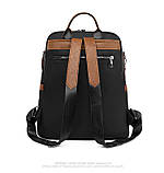 Рюкзак дівчина Нейлонова тканина Модний новий фасон Міський рюкзак шкільної сумки для покупок гурт, фото 5