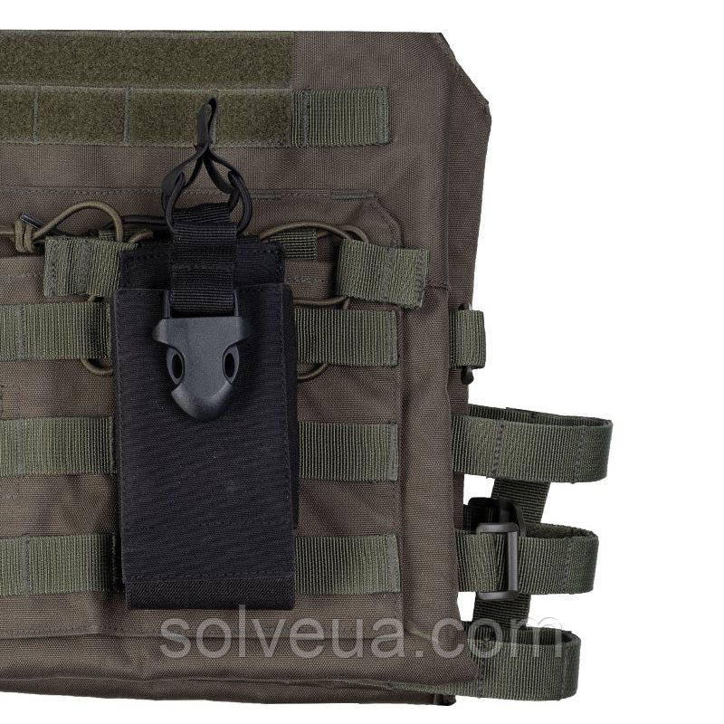 Чохол для рації Mil-Tec Molle - чорний 1349372.solve, фото 1