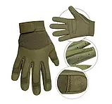 Рукавиці тактичні Army Gloves Olive 12521001.solve, фото 3
