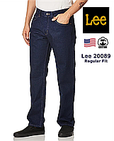 Джинси чоловічі Lee 2008989 темно-синій індиго/ пряма штанина/100% бавовна — 14,75 унцій/ Оригінал зі США