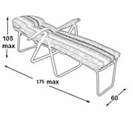 Шезлонг Melissa, схема Шезлонг Melissa, схема