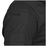 Тактична футболка поло Mil-Tec tactical quickdry poloshirt Black 10961002.solve, фото 4