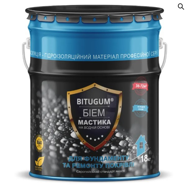 мастика бітумно-емульсійна БІЕМ BITUGUM®