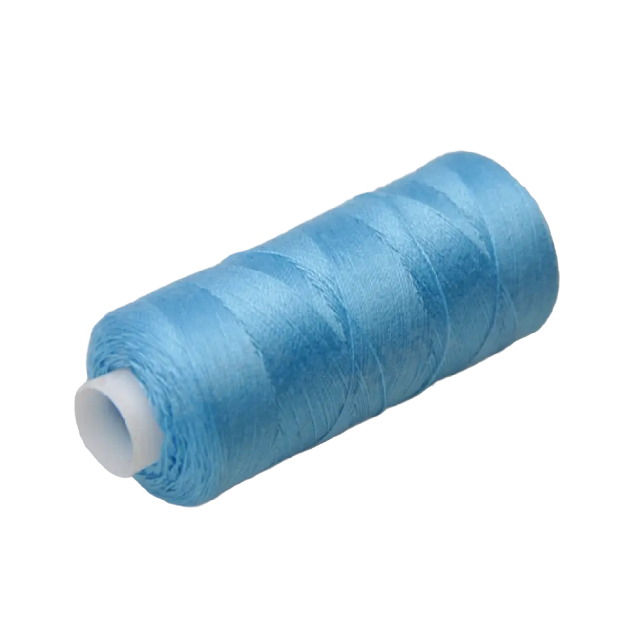 Нитки швейні 40/2 Kiwi 400 ярдів тон 255 блакитний, фото 1