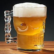 Келих-череп для пива з кулею 7.62 мм, фото 2