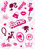 Стікерпак Барбі наліпки