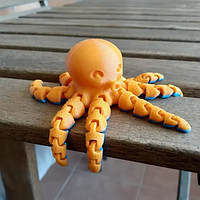 Іграшка Восьминіг надрукована на 3D-принтері.