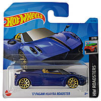 Машинка Hot Wheels '17 Pagani Huayra Roadster HW Roadsters-2023 Mattel HKK08-M521 (N521)