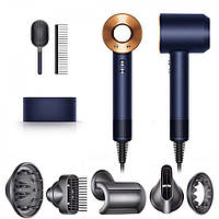 Фен Dyson HD07 Supersonic Prussian blue Rich Copper (412525-01)