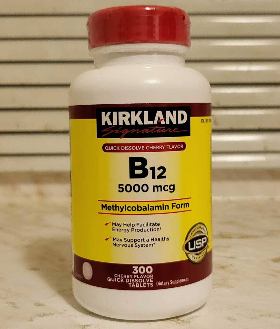 Купить Витамин Б12 Kirkland Signature B-12 5000 mcg 300 таблеток, цена ...