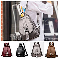 Міський жіночий рюкзак сумка з кенгуру на плече, екошкіра.