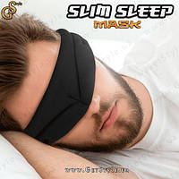 Маска для сна мужская Slim Sleep Mask черная